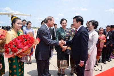Vietnamese President wraps up Lao visit