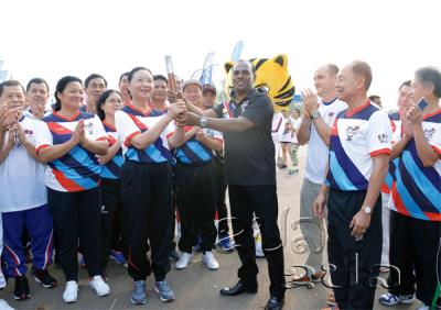 Baton Run to Support the 29th SEA Games, Kuala Lumpur 2017