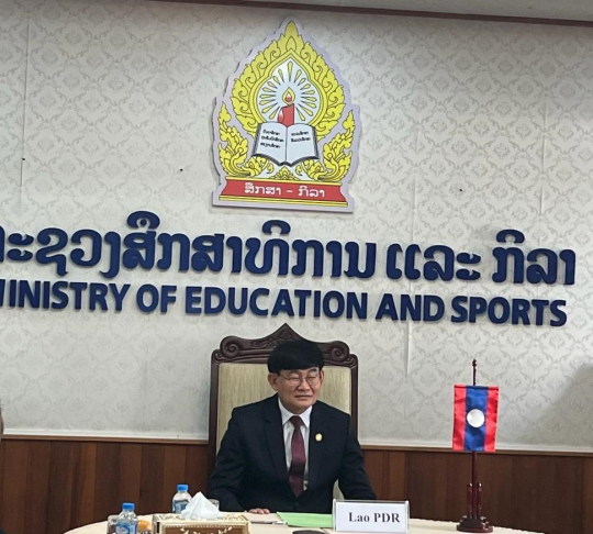 Laos’ Minister of Education and Sports attends Education Ministers’ session of Voice of Global South Summit