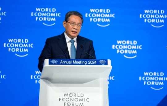 China promotes global cooperation and openness in Davos