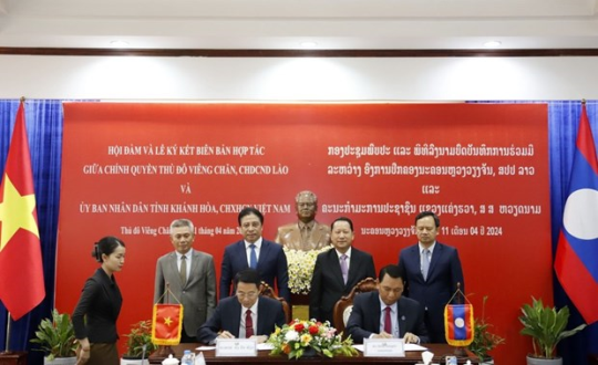 KhanhHoa, Vientiane beef up cooperation in tourism, trade, people-to ...