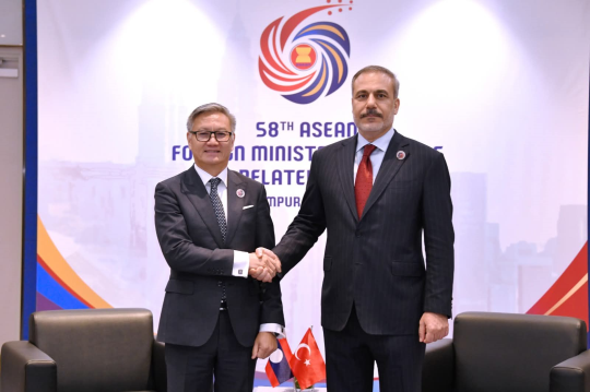Laos and Turkiye Strengthen Bilateral Ties at ASEAN Ministerial Meetings