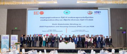 Strong Partnership Advances the First-Ever Digital Census of Lao PDR