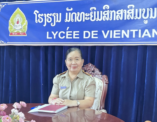 Vientiane High School Prepares Activities to Celebrate National Teachers’ Day