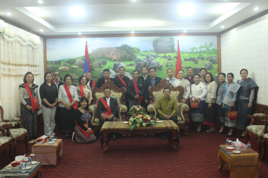  Thai Phuan Association from Thailand Visits Xiengkhouang Province