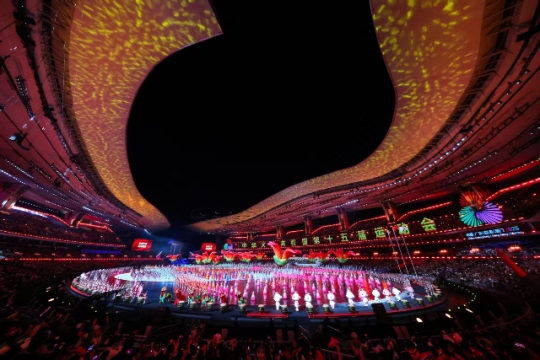 China’s 15th National Games open in Guangzhou