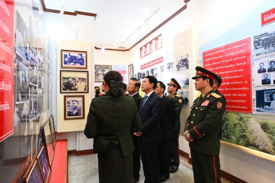 Monument and museum honour revolutionary general in northern Laos