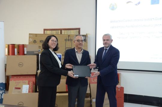 Germany and EU Donate IT Equipment to NUOL Faculty of Forest Science