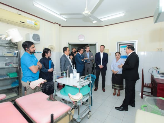 Health Leaders Monitor Maternal and Child Health Services in Savannakhet