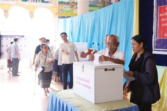 Laos holds election of deputies to 10th NA, 5th provincial People’s Councils