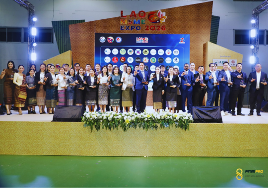 Pinim Pro Wins Two Outstanding MSME Awards at Lao MSMEs Expo 2026