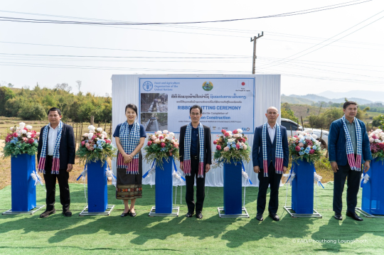 Japan-Funded Irrigation and Road Project Boosts Rural Livelihoods in Northern Laos