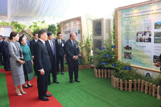 Thai King and Queen Visit Huay Son–Huay Sua Agriculture Development Center