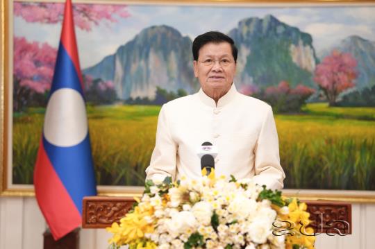 President Thongloun Sisoulith Delivers New Year Message to the Nation