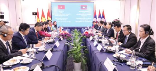 ສອງ​ກະ​ຊວງວັດ​ທະ​ນະ​ທຳ ລາວ-ຫວຽດ​ນາມ ຮັດ​ແໜ້ນ​ການ​ຮ່ວມ​ມື​ສອງ​ຝ່າຍ