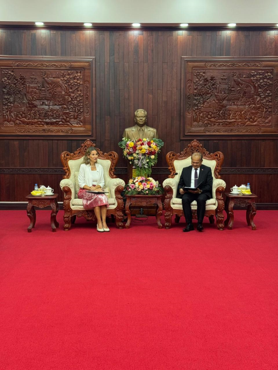 Laos, Turkey Strengthen Ties as LFND President Meets Turkish Ambassador