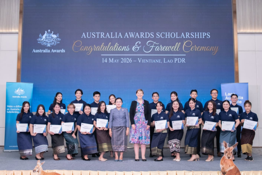22 Lao Students Head to Australia on Life-Changing Scholarships