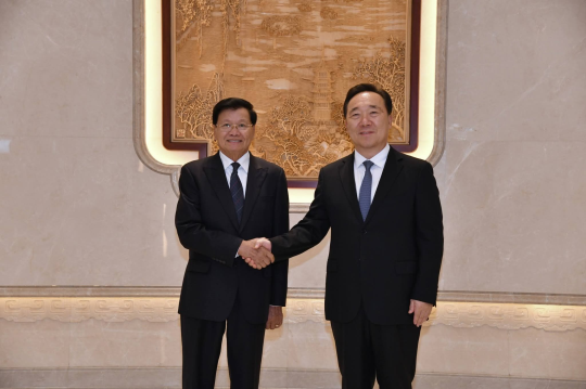 Lao President Meets Zhejiang Leaders, Promotes Investment and Connectivity