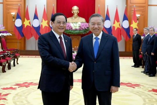 Prime Minister Pays Courtesy Call on Vietnamese President To Lam