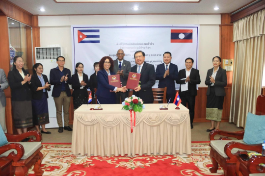 Laos and Cuba Renew Sports Partnership to Boost Athletic Development