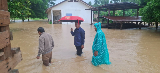 Flooding Hits Several Villages in Khammouane Province Following Heavy Rain