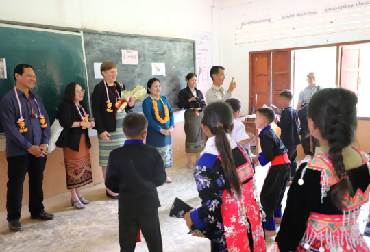 Lao PDR–Australia Partnership Helps Reducing Dropout among Vulnerable Girls in School