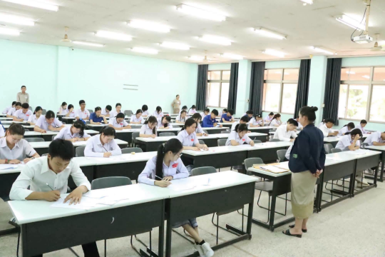NUOL Holds Entrance Examinations for 2026–2027 Academic Year