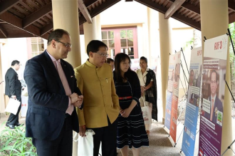  Francophonie scientifique, transition numérique et jeunesse au centre lors de la visite officielle du Recteur de l’AUF au Laos  