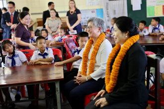 Australia reaffirms its commitment to quality primary education for all children in Laos