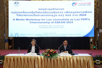 Workshop for Lao Journalists as Lao PDR ’s Chairmanship of ASEAN 2024 held 