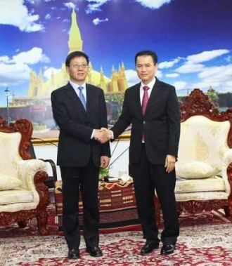 Laos, China discuss on trade cooperation ties