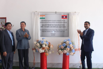 India hands over completed healthcare centre in Viengxay village, Attapeu Province