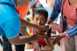 Laos receives over 650,000 doses of measles and rubella vaccine with support from Gavi