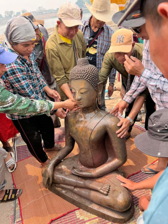 Over 70 Buddha image discovered in Bokeo 