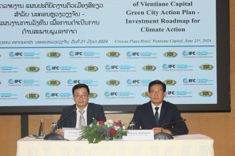 Green City Action Plan identifies Investment Scopes for a Low-Carbon Vientiane