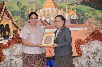 ICT Minister receives outgoing UNICEF’s Representative