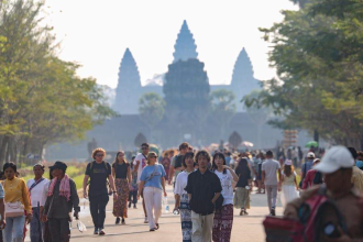Cambodia reports 39.3 pct rise in Chinese tourists to famed Angkor in H1
