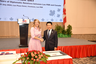 Laos, Canada Celebrate 50 Years of Diplomatic Ties