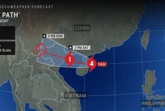 Super Typhoon Yagi Expected to Hit Laos on Sunday Morning