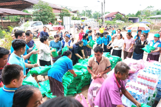 Lao Women’s Union, UNICEF Support Flood-Affected Families in Luang Namtha