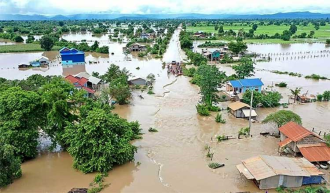 ເກີດໄພນ້ຳຖ້ວມຢູ່ຫລາຍແຫ່ງໃນກຳປູເຈຍ