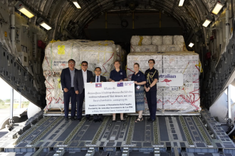 Australia Delivers Additional Relief Supplies for Emergency Response in Lao PDR