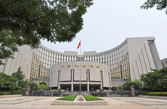 China conducts first outright reverse repo operations