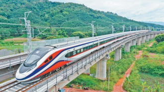 China-Laos Railway Passenger Numbers Surge by 44% in 2024