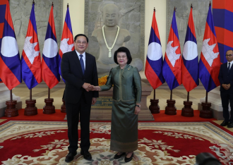 PM Meets President of Cambodia’s National Assembly and Senate