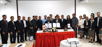 Lao Red Cross and Swiss Red Cross Sign MoU to Strengthen National Blood Transfusion Service