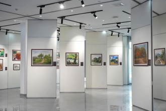 Art Exhibition Highlights Scenic Views Along Laos-China Railway