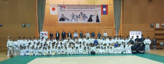 22nd Japanese Martial Arts Demonstration Held in Vientiane