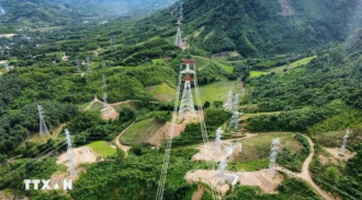 500kV transmission line from Laos energised