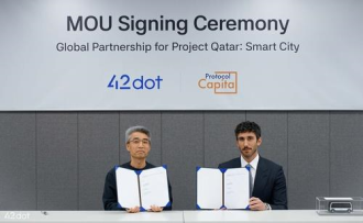 42dot signs MOU with Qatar’s investment firm for collaboration on smart city project